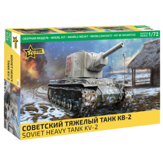 Zvezda 1:72 heavy Soviet tank KV-2