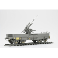 Buy Border Model BT044 1:35 German 88mm Gun Flak 36 with SSys Wagon  WWII Model Kit