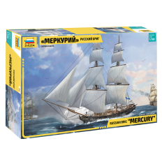 Zvezda 1:100 Russian brig 'Mercury'"