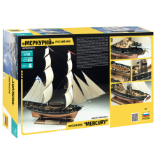 Zvezda 1:100 Russian brig 'Mercury'"