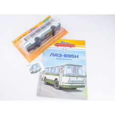 Modimio ЛАЗ-695Н №60  Масштабная модель автобуса 1:43