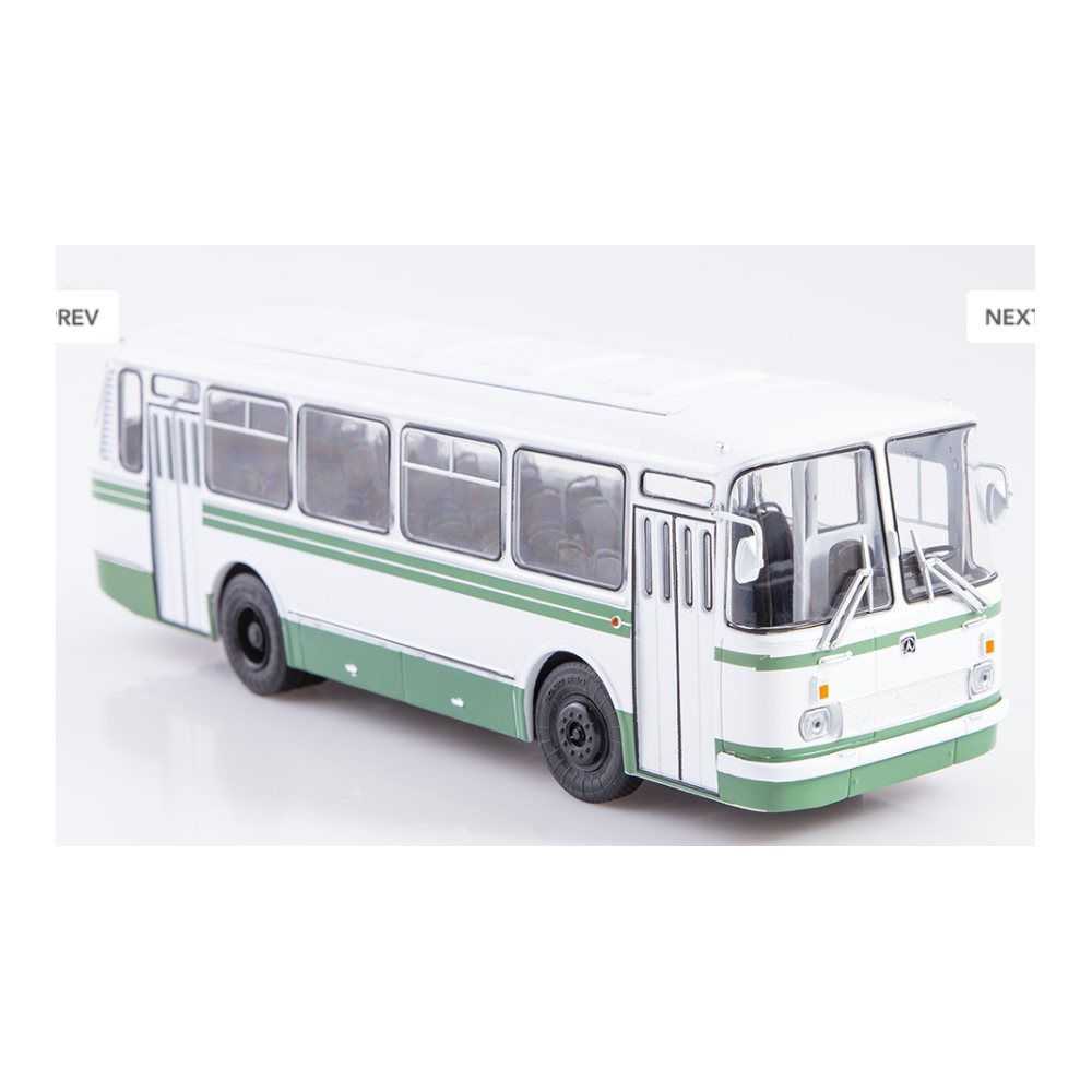 Modimio LAZ-695N No.60 1:43 Scale Bus Model Modimio LAZ-695N No.60 1:43 Scale Bus Model