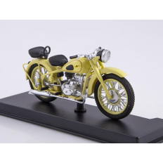 Modimio IMZ M-62 Ural No.44 Motorcycle model 1:24 with magazine
