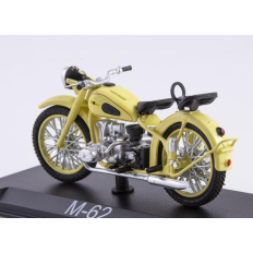 Modimio IMZ M-62 Ural No.44 Motorcycle model 1:24 with magazine