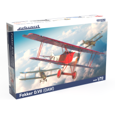 Eduard 1:72 Fokker D.VII (OAW) ProfiPACK | Pirmā pasaules kara vācu iznīcinātāja modeļa komplekts