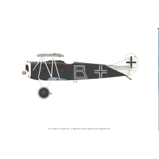 Eduard 1:72 Fokker D.VII (OAW) ProfiPACK | Pirmā pasaules kara vācu iznīcinātāja modeļa komplekts