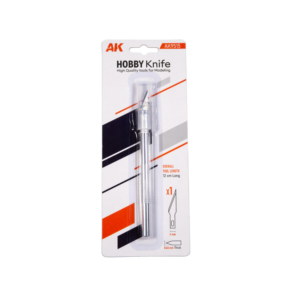 AK Interactive AK9515 Hobby Knife | Precision Tool for Scale Modeling & Crafts