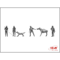 ICM 1:35 Soviet Sappers (Afghan War 1979–1988) | Military Figure Kit