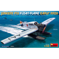 MiniArt 1:48 Junkers F13 hidroplāns (agrīnā ražošana) | Vēsturiska civilās aviācijas modeļa komplekts