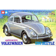 Tamiya 1:24 Volkswagen 1300 Beetle (1966) | Klasiskā automobiļa modeļa komplekts