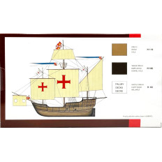 SMER 1:270 Santa Maria | Klasisks Kolumba flagmaņa modeļa komplekts