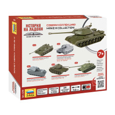 Zvezda 1:100 IS-4 Heavy Tank | Soviet Cold War Model Kit