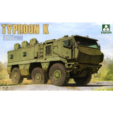 Таком 1:35 Российский бронеавтомобиль MRAP КАМАЗ-63968 Тайфун-К | Современный набор модели бронемашины
