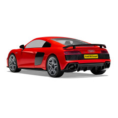 Airfix QUICKBUILD Audi R8 Coupe Красный | Сборная модель суперкара (без клея)
