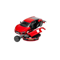 Airfix QUICKBUILD Audi R8 Coupe sarkans | Saliekams superauto modeļa komplekts