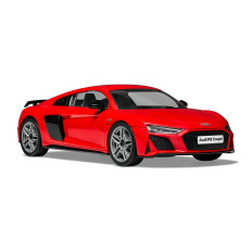 Airfix QUICKBUILD Audi R8 Coupe sarkans | Saliekams superauto modeļa komplekts