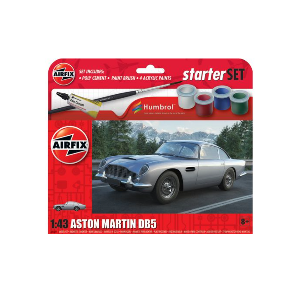 Airfix 1:43 Starter Set - Aston Martin DB5 Airfix 1:43 Starter Set - Aston Martin DB5