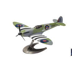 Airfix QUICKBUILD D-Day Spitfire | Otrā pasaules kara iznīcinātāja modeļa komplekts ar snap-fit savienojumu