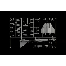 Italeri 1:72 Saab JAS-39D Gripen divvietīgais | Zviedrijas iznīcinātāja modeļa komplekts