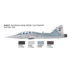 Italeri 1:72 Saab JAS-39D Gripen Twin Seater | Swedish Fighter Jet Model Kit