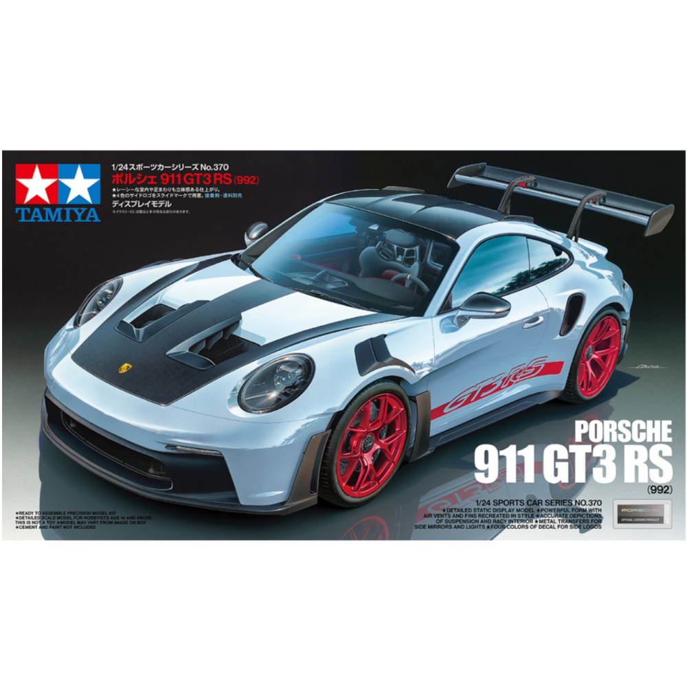 TAMIYA 1:24 Porsche 911 GT3 RS (992) TAMIYA 1:24 Porsche 911 GT3 RS (992)