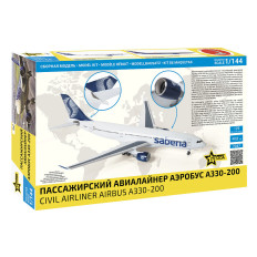 Звезда 1:144 Airbus A330-200 | Пластиковая модель гражданского авиалайнера (7047)