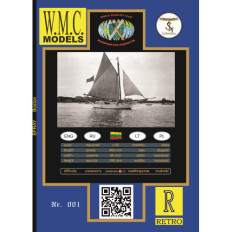 W.M.C. Modeļi Spray 1:50 | Leģendārā jahtas Džošua Slokama papīra modelis