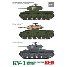 Ryefield model RM5056 1:35 KV-1 Model 1942 Reinforced Cast Turret Tank