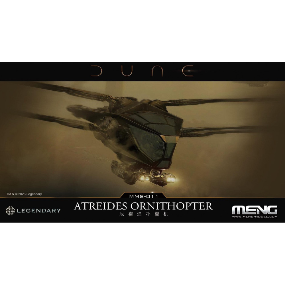 Meng Model MMS011 Dune Atreides Ornithopter 1:300 Meng Model MMS011 Dune Atreides Ornithopter 1:300