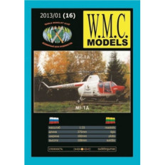W.M.C. Modeļi Mi-1A 1:33 | Pirmā padomju helikoptera papīra modelis