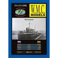 W.M.C. Models Partizanas 1:100 | Paper model of the Lithuanian Border Police boat
