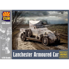 Copper State Models CSM35001 бронеавтомобиль Lanchester 1:35 | Британский бронеавтомобиль Первой мировой войны (сборная модель)