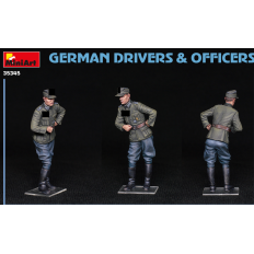 Miniart 1:35 Немецкие водители и офицеры