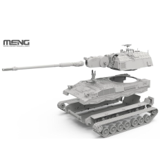 Meng Model 72008 Panzerhaubitze 2000 1:72 | German Self-Propelled Howitzer Kit