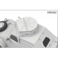 Meng Model VS-017 Kübelwagen Type 823 1:35 | Немецкий разведывательный автомобиль Второй мировой войны с башней
