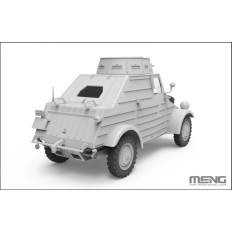 Meng Model VS-017 Kübelwagen Type 823 1:35 | Немецкий разведывательный автомобиль Второй мировой войны с башней