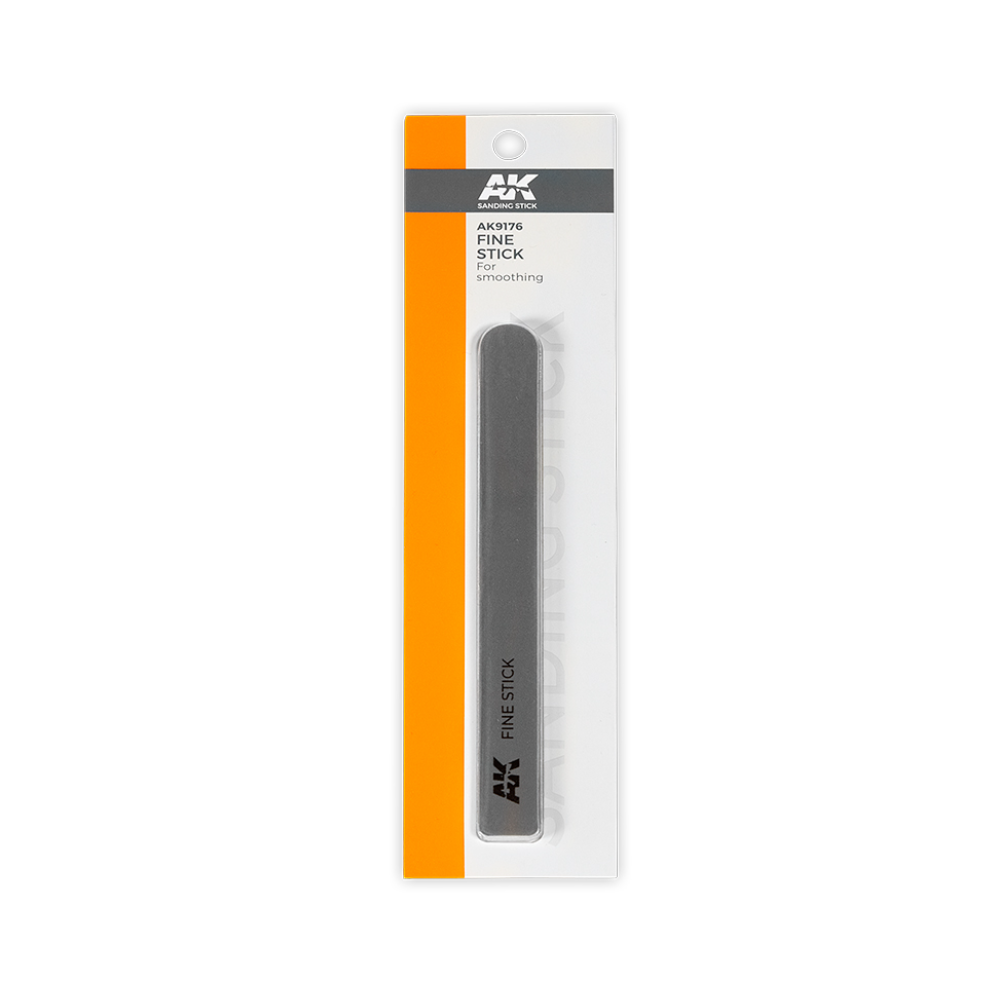 AK Interactive AK9176 Fine Sanding Stick | 600 Grit Modeling Tool