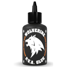 AK Interactive AK12014 Wolverine P.V.A. līme | Ātri žūstoša balta līme modeļu veidošanai
