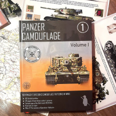 Panzeru maskēšanās 1. sējums | Otrā pasaules kara Vērmahta maskēšanās un atšķirības zīmju uzziņu grāmata