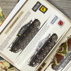 Panzeru maskēšanās 1. sējums | Otrā pasaules kara Vērmahta maskēšanās un atšķirības zīmju uzziņu grāmata
