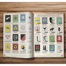 German Military Unit Insignia Vol. 1 | WWII Wehrmacht Emblems & Tactical Symbols Reference Book
