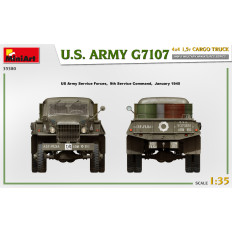 MiniArt 35380 ASV ARMIJA G7107 4X4 1,5t KRAVAS KRAVAS AUTO 1/35