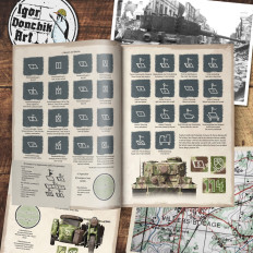 Vācu militārie simboli 1. sējums | Otrā pasaules kara taktisko apzīmējumu uzziņu grāmata, autors Igors Dončiks
