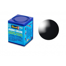 Revell - Aqua black gloss. 17ml