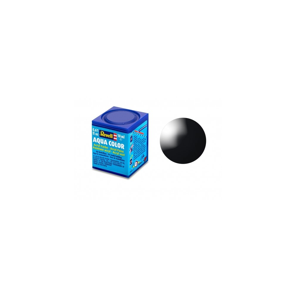 Revell - Aqua black gloss. 17ml Revell - Aqua black gloss. 17ml