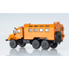 Auto vēsture Ural‑4322 KUNG 1:43 Gatavs armijas kravas automašīnas modelis