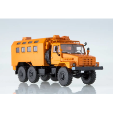 Auto vēsture Ural‑4322 KUNG 1:43 Gatavs armijas kravas automašīnas modelis