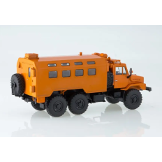 Auto vēsture Ural‑4322 KUNG 1:43 Gatavs armijas kravas automašīnas modelis