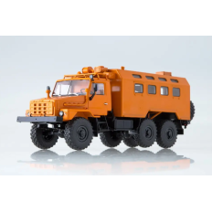 Auto vēsture Ural‑4322 KUNG 1:43 Gatavs armijas kravas automašīnas modelis
