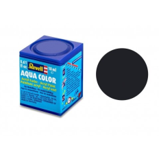Revell - Aqua black mat. 17ml